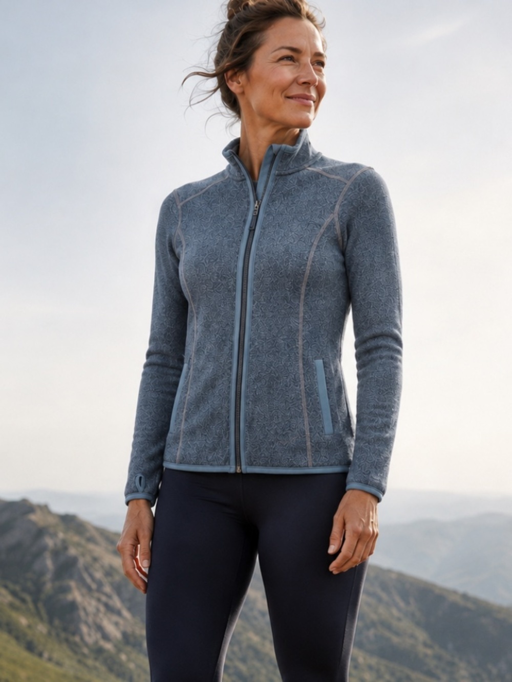 Kuhl Alfpaca Fleece Zip Front Jacket